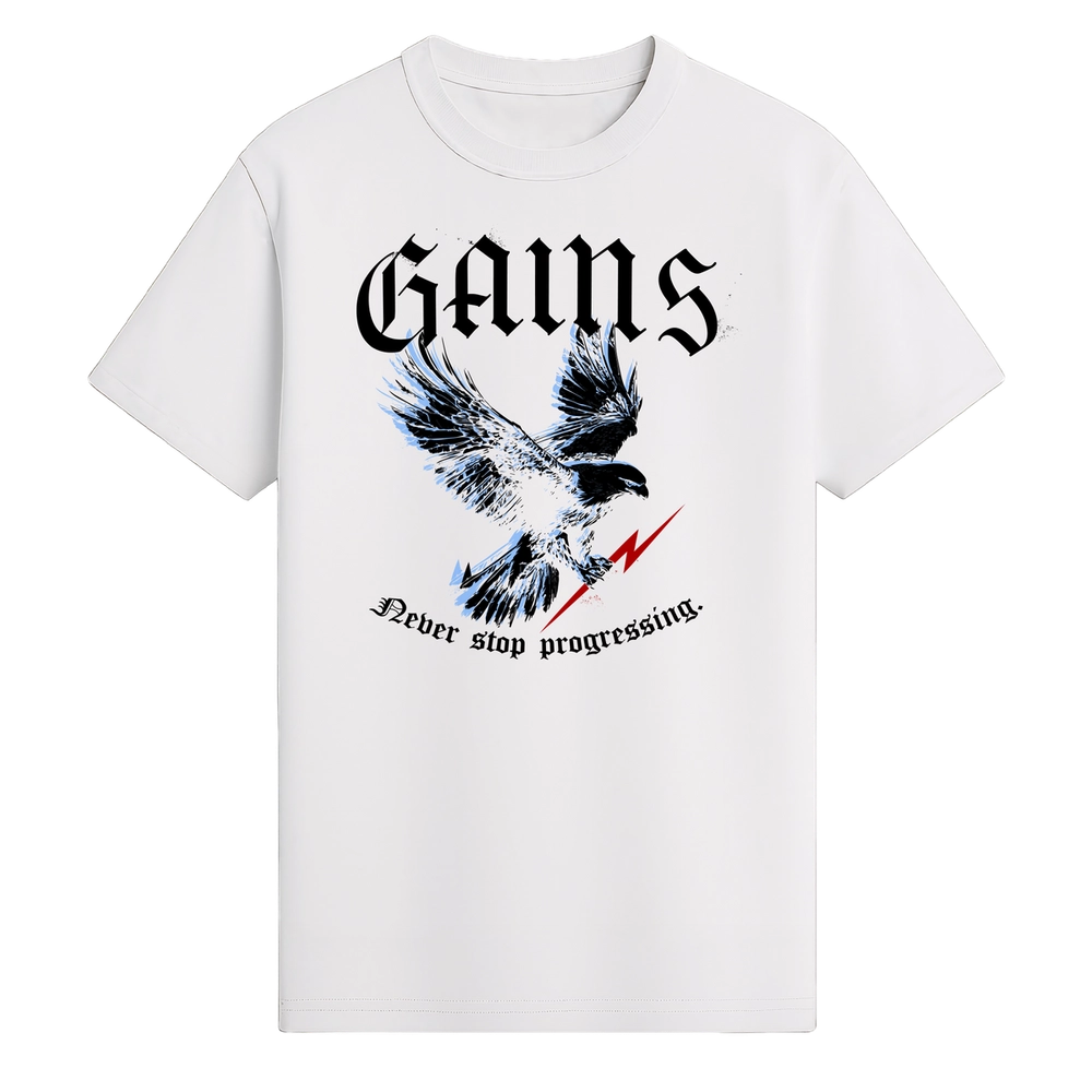 White Declaration 250th Anniversary T-Shirt with an eagle graphic
