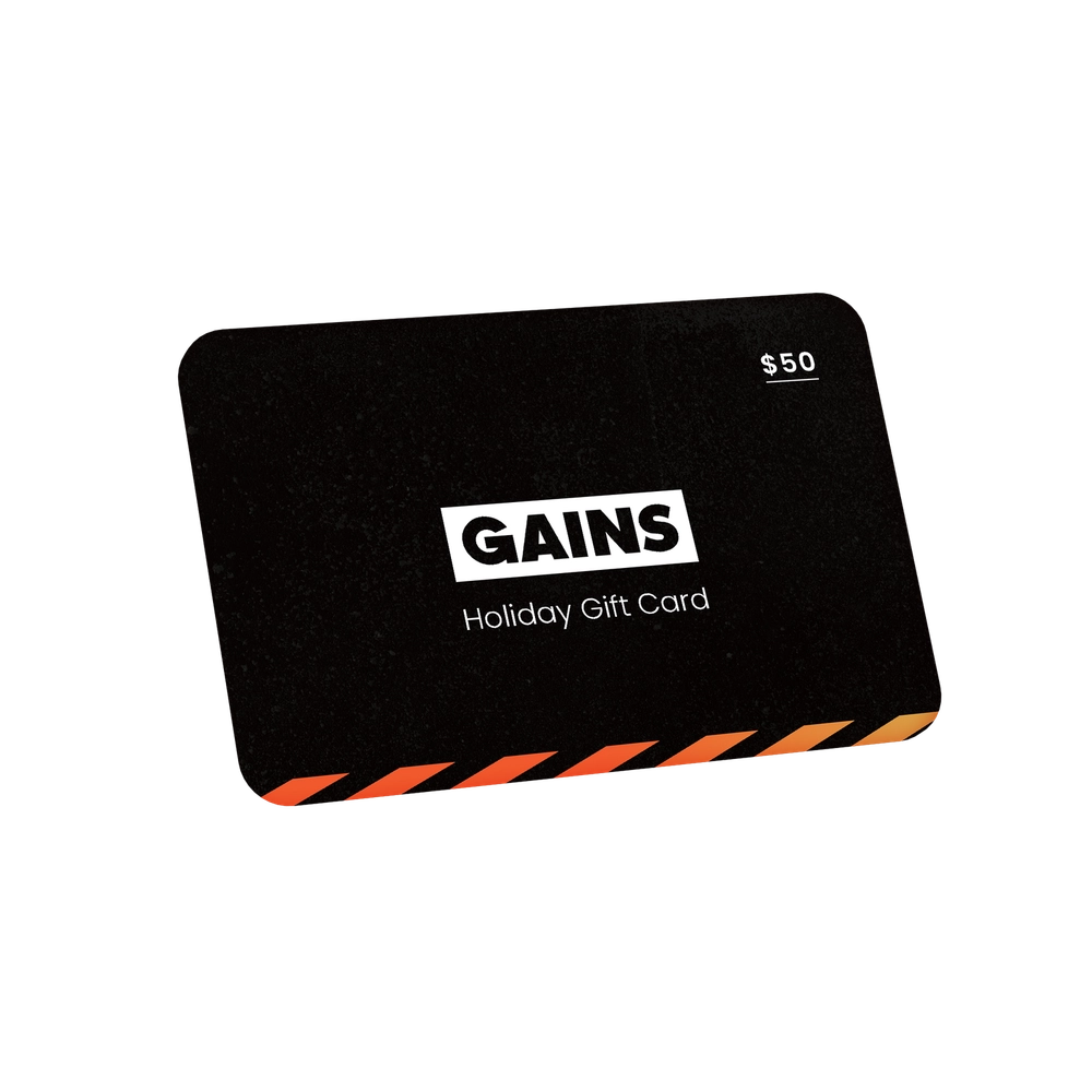 Black GAINS gift card